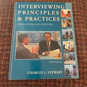 Interviewing Principles and Practices by Charles J Stewart